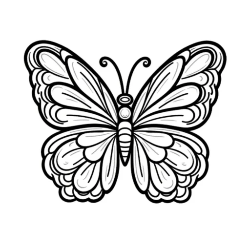 AI-generated occasion coloring page